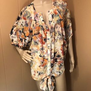 NWT Simply Styled Petal Pink Sheer Blouse